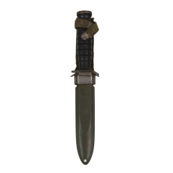 Knife, Trench, USM3, IMPERIAL on Guard, with USM8 Scabbard, 1st Type