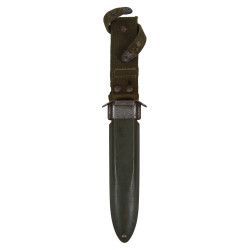 Knife, Trench, USM3, IMPERIAL on Guard, with USM8 Scabbard, 1st Type