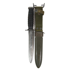 Knife, Trench, USM3, CASE on Blade, with USM8 Scabbard