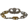Bracelet, Sweetheart, 'Jump Wings', Sterling
