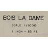 Carte du Fort Bois La Dame, US Army, Metz, 90th Inf. Div.
