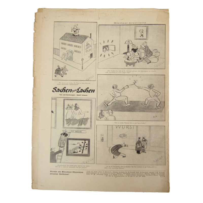Magazine, Münchner Illustrierte Presse, February 3, 1944