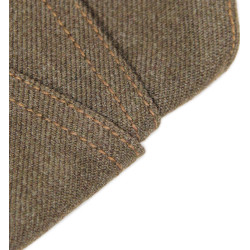 Cap, Garrison, OD, US Army, J. COLLETT LTD. 1944, British Made, Size 7 ¼, 1st Sgt. Harry Keys, 98th Ordn. Base Depot Co., ETO
