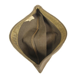 Calot troupe, J. COLLETT LTD. 1944, British Made, taille 58, 1st Sgt. Harry Keys, 98th Ordn. Base Depot Co., ETO