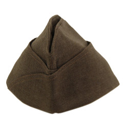 Calot troupe, J. COLLETT LTD. 1944, British Made, taille 58, 1st Sgt. Harry Keys, 98th Ordn. Base Depot Co., ETO