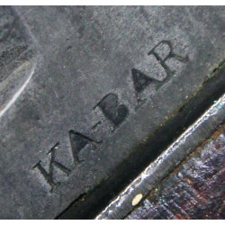 Couteau de combat, MK 2, KA-BAR, avec fourreau en cuir, BOYT -43-