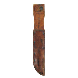 Couteau de combat, MK 2, KA-BAR, avec fourreau en cuir, BOYT -43-