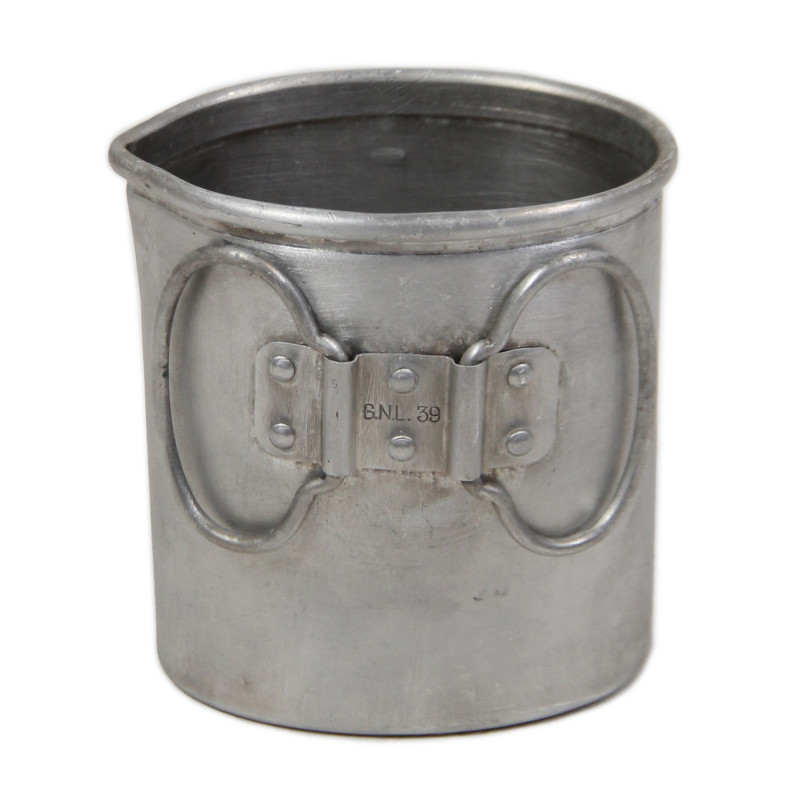 Quart de gourde allemand, aluminium, 1939 Quart de gourde allemand, aluminium, 1939