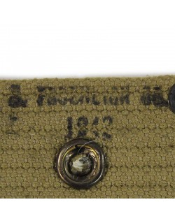 Belt, Pistol, M-1936, S. Froehlich Co. 1942, Brass buckles