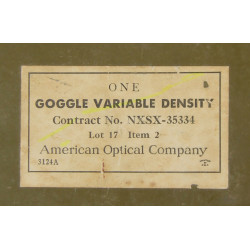 Lunettes Polaroid à densité variable, American Optical