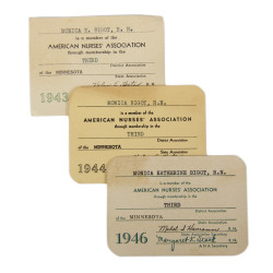 Grouping, 1st Lt. Monica Bigot, US Army Nurse Corps
