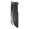 Couteau de combat, PAL RH-36, avec fourreau en cuir
