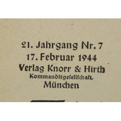 Magazine, Münchner Illustrierte Presse, 17 février 1944
