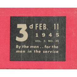Magazine YANK, 11 février 1945, British Edition