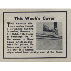 Magazine, YANK, February 11, 1945, British Edition