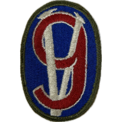 Patch, 95th Infantry Division, Green border, Lorraine