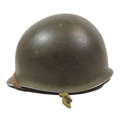 Casque M1, pattes fixes, liner WESTINGHOUSE, A washers verts
