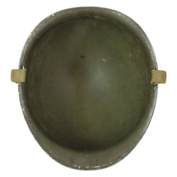 Casque M1, pattes fixes, liner WESTINGHOUSE, A washers verts