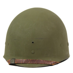 Casque M1, pattes fixes, liner WESTINGHOUSE, A washers verts