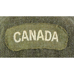 Battledress canadien, Pattern 1939, taille 10, Lt. William Johanneson, Royal Canadian Artillery, ETO