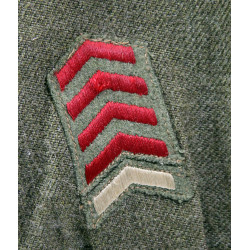 Battledress canadien, Pattern 1939, taille 10, Lt. William Johanneson, Royal Canadian Artillery, ETO