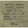Battledress canadien, Pattern 1939, taille 10, Lt. William Johanneson, Royal Canadian Artillery, ETO Battledress canadien, Pattern 1939, taille 10, Lt. William Johanneson, Royal Canadian Artillery, ETO