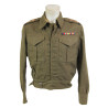 Battledress canadien, Pattern 1939, taille 10, Lt. William Johanneson, Royal Canadian Artillery, ETO Battledress canadien, Pattern 1939, taille 10, Lt. William Johanneson, Royal Canadian Artillery, ETO