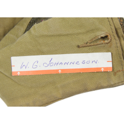 Battledress canadien, Pattern 1939, taille 10, Lt. William Johanneson, Royal Canadian Artillery, ETO