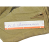 Battledress canadien, Pattern 1939, taille 10, Lt. William Johanneson, Royal Canadian Artillery, ETO Battledress canadien, Pattern 1939, taille 10, Lt. William Johanneson, Royal Canadian Artillery, ETO