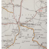 Carte alliée, Africa Road Map, MAROC-ALGÉRIE-TUNISIE, Sheet 151, opération Torch, 1942