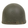 Casque M1, pattes fixes, 2nd Lieutenant, liner WESTINGHOUSE, modèle de transition