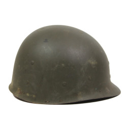 Helmet M1, Fixed Loops, 2nd Lieutenant, WESTINGHOUSE Liner, Transition Model