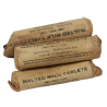 Paquet de comprimés de lait malté, Malted Milk Tablets, ration