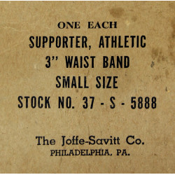 Suspensoir, Athletic Supporter, The Joffe-Stavitt Co., Small