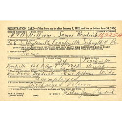Lot de cravates, Cpl. William Bendrick, Jr., Co. K, 8th Marine Regt., 1st Marine Division, USMC, Guadalcanal