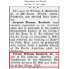 Lot de cravates, Cpl. William Bendrick, Jr., Co. K, 8th Marine Regt., 1st Marine Division, USMC, Guadalcanal