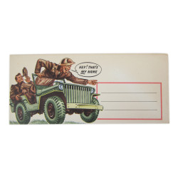 Envelope, HEY! THAT'S MY NAME, 1942