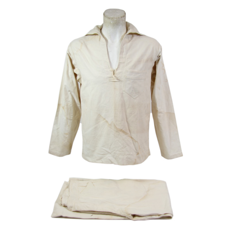 Undress White Service Uniform, US Navy, Y2c Dean Hollingsworth, CBMU 621, Seabees, PTO Undress White Service Uniform, US Navy, Y2c Dean Hollingsworth, CBMU 621, Seabees, PTO