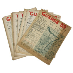 Journal, Belgian, Guerre 39, Lot of 24 Issues, 1939-1940