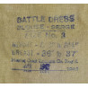 Blouse, Battledress, 1939 Pattern, Canadian, South Alberta, Size 3, 1943