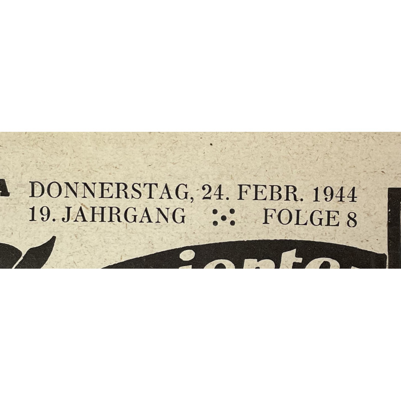 Magazine, Illustrierter Beobachter, 24 février 1944