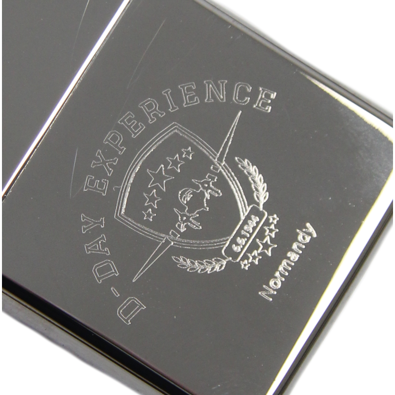 Briquet, Zippo, Silver, D-Day Experience