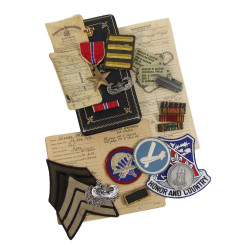 Grouping, Sgt. Philip Sluzar, Co. M, 327th Inf. Regt. (Hq., 401st GIR), 101st Airborne Division, ETO