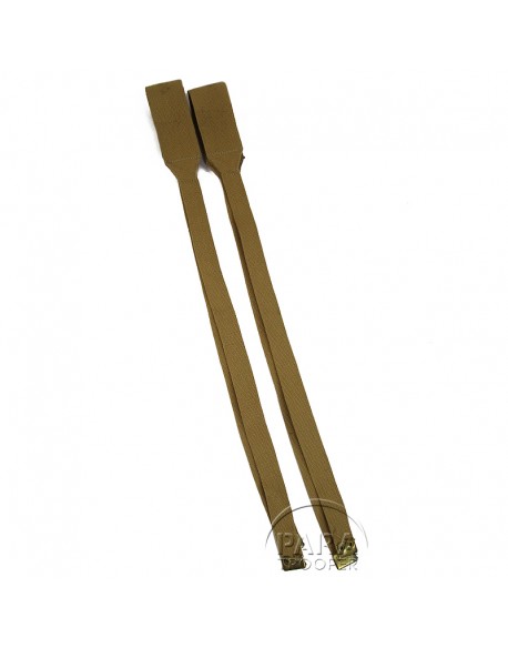 Belt, suspenders, Canadian, 1942 Belt, suspenders, Canadian, 1942