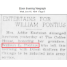 Gants en cuir, The Jos. N. Eisendrath Co., 1941, Cpl. William Pontius, Quartermaster Corps