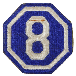 Insigne, US Army, VIII Corps, Normandie, Ardennes
