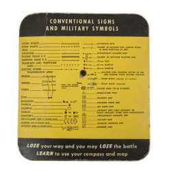 Guide d'utilisation de boussole, US Army
