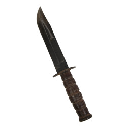 Couteau de combat, MK 2, CAMILLUS, US Navy, avec fourreau en cuir