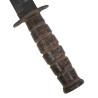 Couteau de combat, MK 2, CAMILLUS, US Navy, avec fourreau en cuir