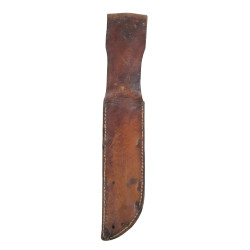 Couteau de combat, MK 2, CAMILLUS, US Navy, avec fourreau en cuir
